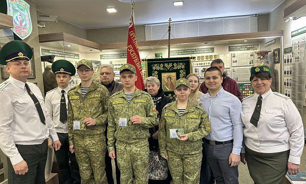 Новое пополнение в отряде пограничного контроля «Минск»