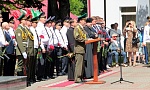 Ветераны-пограничники Лиды присоединились к праздничным мероприятиям, посвященным Дню Независимости