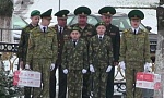 Представители Пинской городской организации ветеранов органов пограничной службы  приняли участие в благотворительной акции «Наши дети»