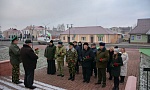 Ветераны-пограничники Пинска почтили память героев-пограничников 220 отдельного пограничного полка
