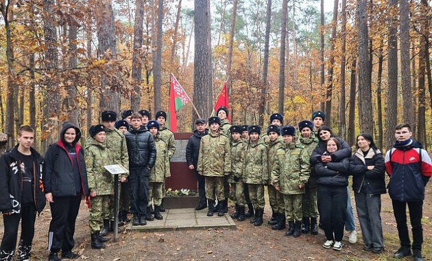 Ветераны-пограничники Пинска приняли участие в патриотической акции «Подвиг воинов, партизан и подпольщиков – бессмертен»