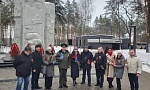 Ветераны-пограничники Мозыря приняли участие в открытии мемориального комплекса лагеря смерти «Озаричи» 