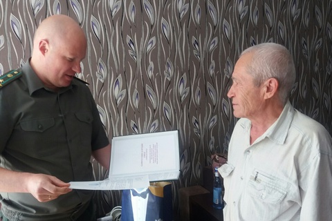 70 лет исполнилось Почетному пограничнику Республики Беларусь Михаилу Зубко 