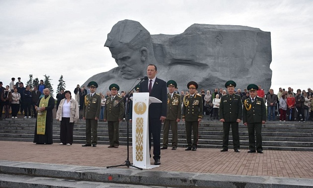Торжественное принятие Военной присяги в Брестской погрангруппе