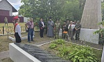 В Осиповичском районе увековечили память четверых погибших в годы войны пограничников 