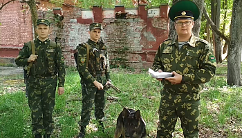 Ветераны- пограничники города Верхняя Салда  поблагодарили своих белорусских коллег  