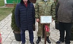 Поклонный Крест Евфросинии Полоцкой установлен вблизи пограничной комендатуры «Поречье»