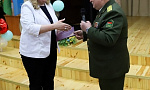Ветераны-пограничники Минской городской организации приняли участие в проведении праздничных мероприятий в средней школе N 206 им. А.М.Кижеватова 