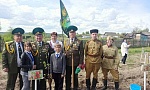 Ветераны–пограничники Мозыря приняли участие в автопробеге «Символ Победы»