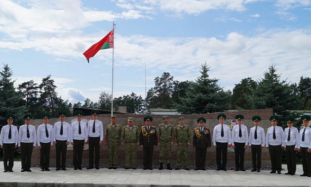 Следуя традициям:ветераны напутствовали офицерское собрание Мозырских пограничников