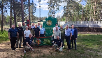 Ветераны-пограничники посетили учебные центры в Сморгони