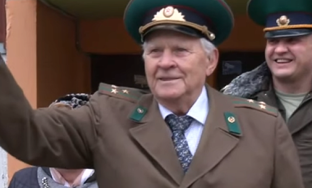 Полковнику в отставке, почетному пограничнику Гомельской группы Виктору Белову исполнилось 95 лет