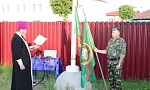 В Шумилино  подняли флаг пограничной службы в честь  Дня пограничника
