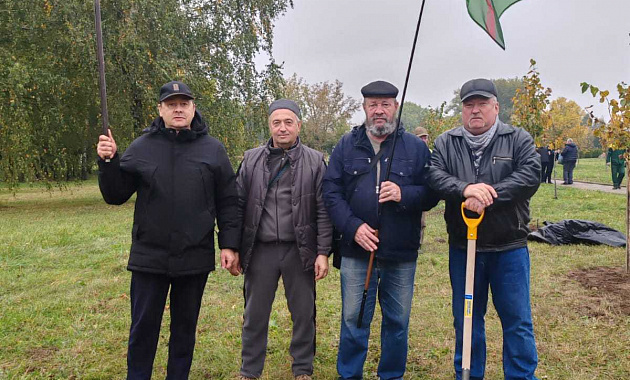 Аллея в честь ветеранов войны в Афганистане появилась в Минске