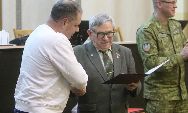 Итоговое собрание ветеранов пограничной службы Гродно