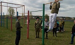 Ветераны-пограничники города Осиповичи провели военно-спортивную игру "Граница"