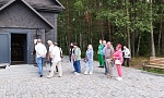 Представители Белорусского союза ветеранов органов пограничной службы и Национального архива посетили мемориальный комплекс «Хатынь».