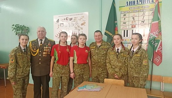 Ветераны-пограничники Мозыря приняли участие в организации патриотического фестиваля «А ну-ка, девушки»