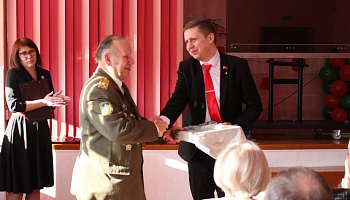 В полоцкой школе презентовали фильм об афганской войне