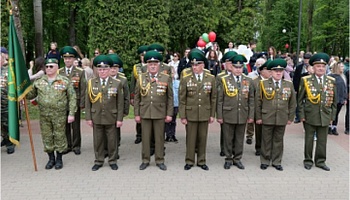 Ветераны-пограничники Лиды приняли участие в праздничных мероприятиях, посвященных Дню Победы 