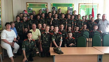 Ветераны-пограничники посетили оздоровительный лагерь «Кадет»   