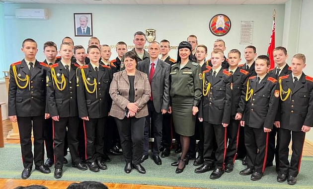 Ветеранская организация отряда пограничного контроля «Минск» организовала экскурсию для кадетов