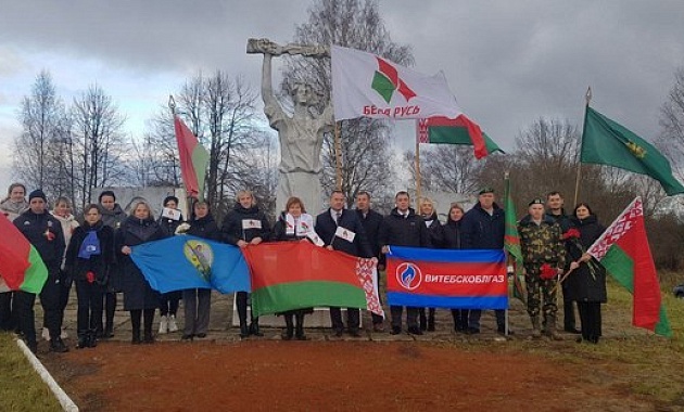 Ветераны общественной организации "Пограничники Шумилино" приняли участие в акции «Дорогами Памяти и подвига»