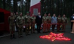 Ветераны-пограничники Осиповичей 22 июня приняли участие в митинге-реквиеме «Тревожный рассвет»