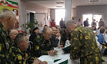 Ветераны-пограничники Лунинца приняли участие в организации конкурса военно-патриотической песни "Великой Победе посвящается" 
