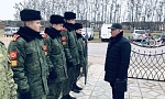 Поклонный Крест Евфросинии Полоцкой установлен вблизи пограничной комендатуры «Поречье»