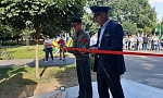 В Жлобине открыли памятный знак «Пограничникам всех поколений»
