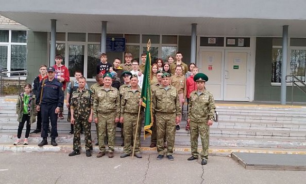 Ветераны-пограничники города Осиповичи провели военно-спортивную игру "Граница"