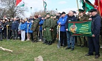 Ветераны-пограничники приняли участие в закладке аллеи