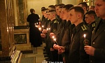 В столице увековечили память пограничников, погибших при исполнении воинского долга