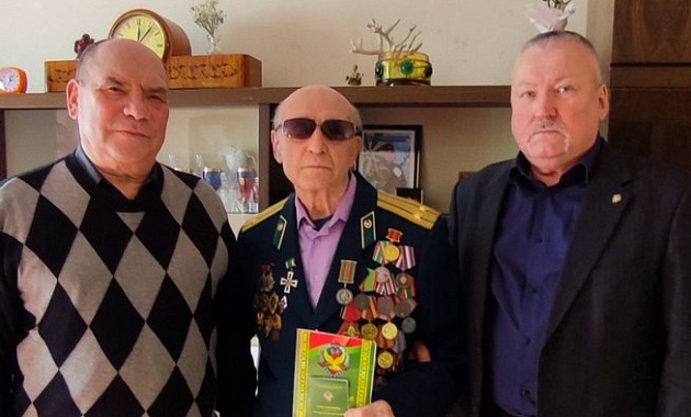 Поздравляем с юбилеем ветерана Леонида Шеймановского