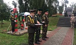 В Клецке открыт мемориальный знак воинам -пограничникам