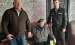 Ветерану Великой Отечественной войны полковнику в отставке  Василию Давжонку исполнилось 97 лет 