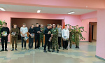 Спортивные соревнования по зимнему многоборью «Защитники Отечества» провели ветераны-пограничники Лунинца