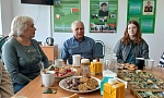На заставе имени Н. Хохлова встретились жены пограничников
