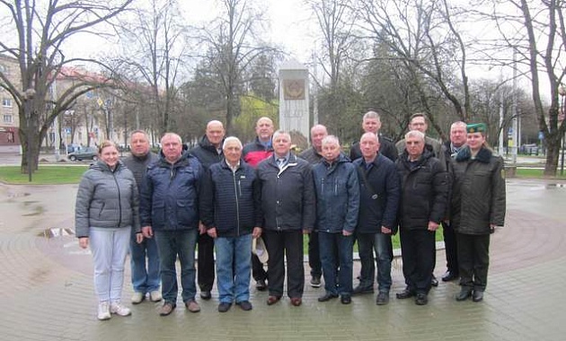 Ветераны-пограничники Гродненской областной организации посетили  Минск