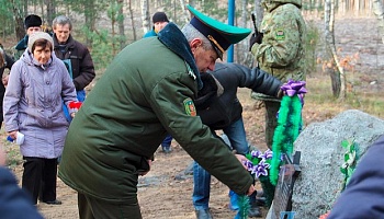 В Дрогичине почтили память пограничников, погибших в 1944 году