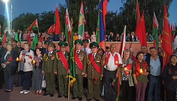 Мозырские ветераны-пограничники 22 июня почтили память погибших в годы Великой Отечественной войны