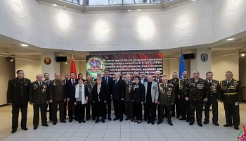 В Минской городской ратуше состоялась встреча с воинами-интернационалистами