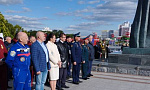 Ветераны-пограничники Минска встретились с участниками автопробега «Города-герои — города героев»