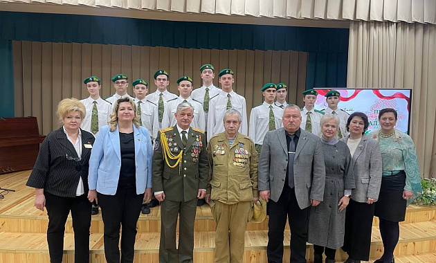 Минская городская организация ветеранов органов пограничной службы организовала встречи с участниками боевых действий в Афганистане в учебных заведениях столицы