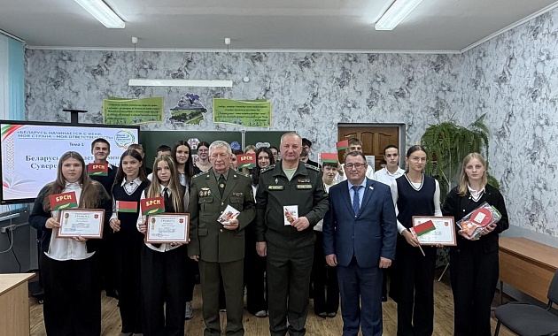 Ветераны-пограничники провели открытый диалог со школьниками Чухово