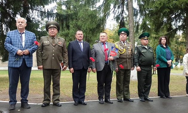 Ветераны-пограничники Мозыря организовали мероприятие, посвященное Дню народного единства