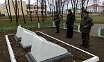 Пинские военнослужащие чтят память воинов-пограничников