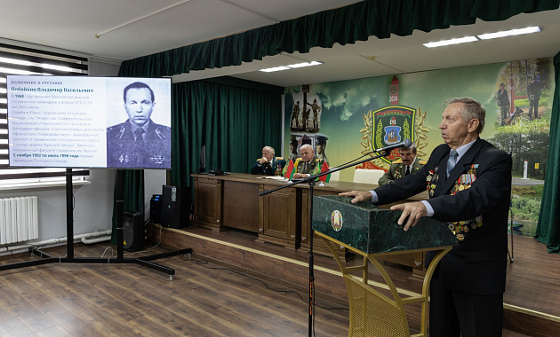 Юбилейная встреча с командирами Полоцкого пограничного отряда