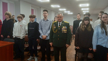 Живая память: встреча с участником войны в Афганистане в минской школе